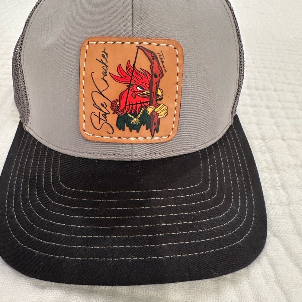 Stale Kracker Trucker Hat with Patch